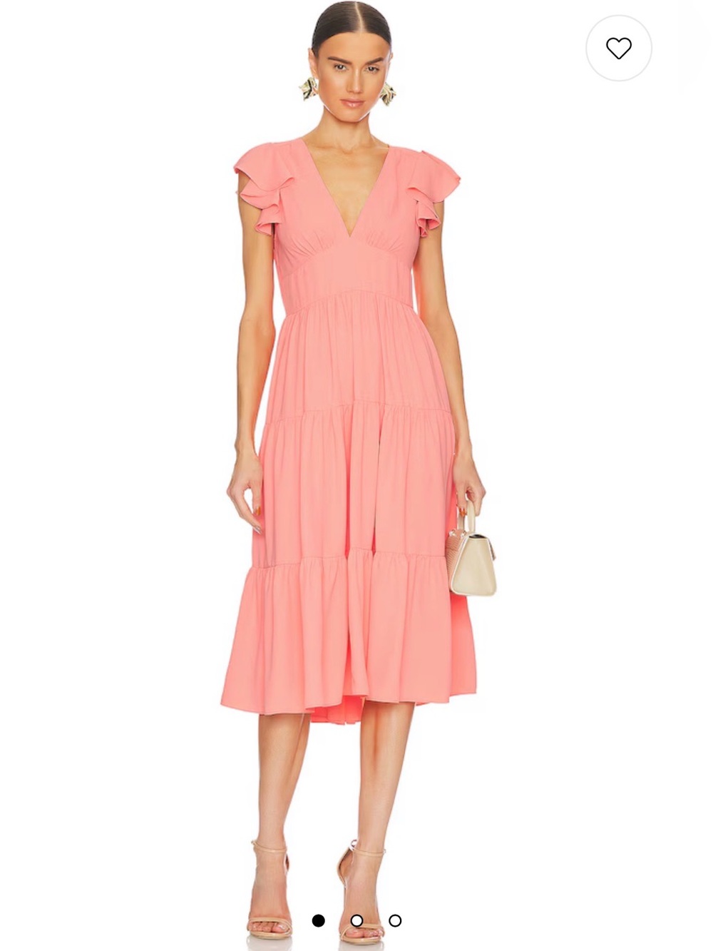 NWT - Amanda Uprichard - Annette Dress in Neon Ballet - size small